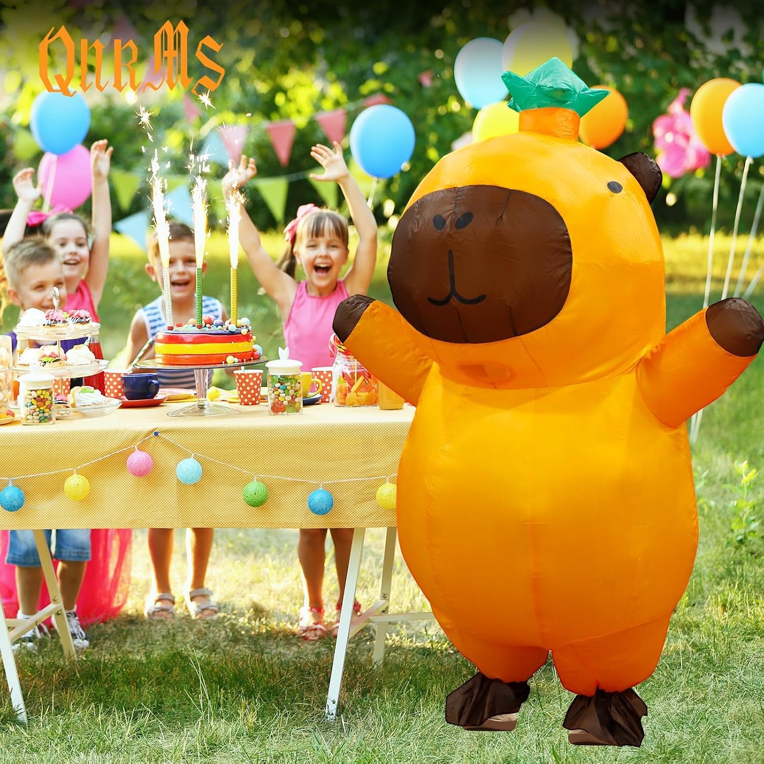 Capybara Inflatable Costume Ad - Suits review and price